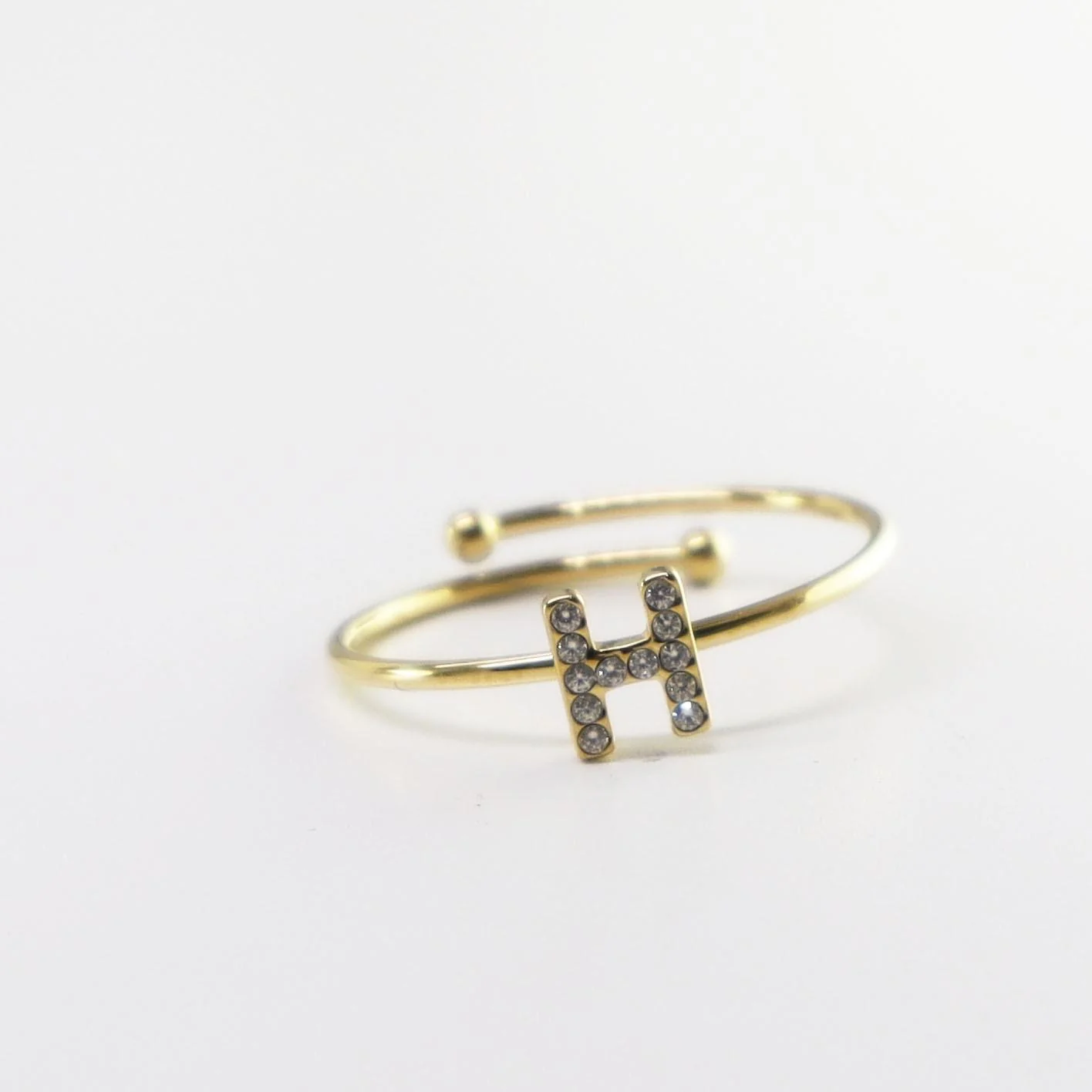 Anillo personalizado letter | Lux - Image 8