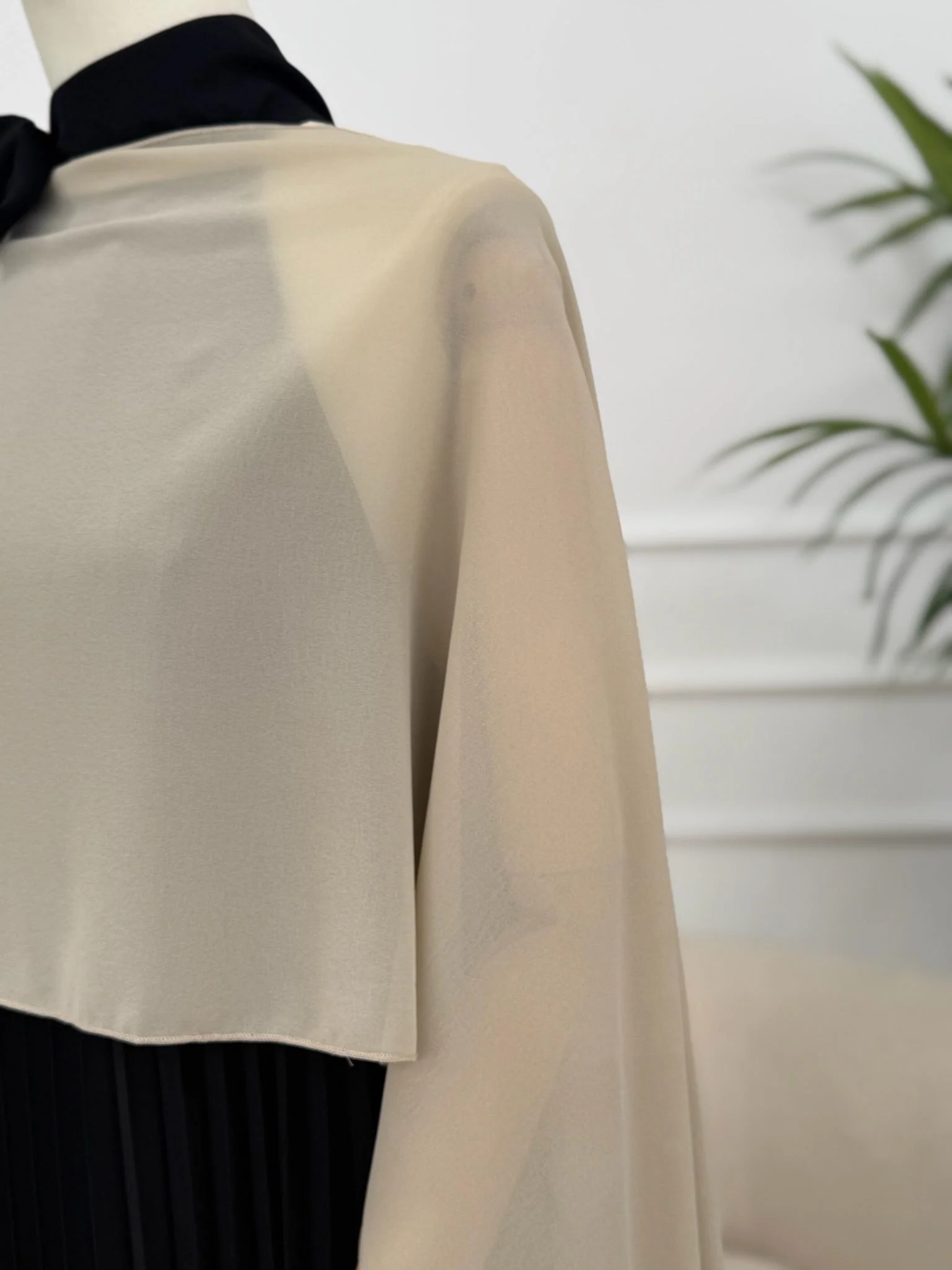 Chal de gasa Beige | Chap - Image 2