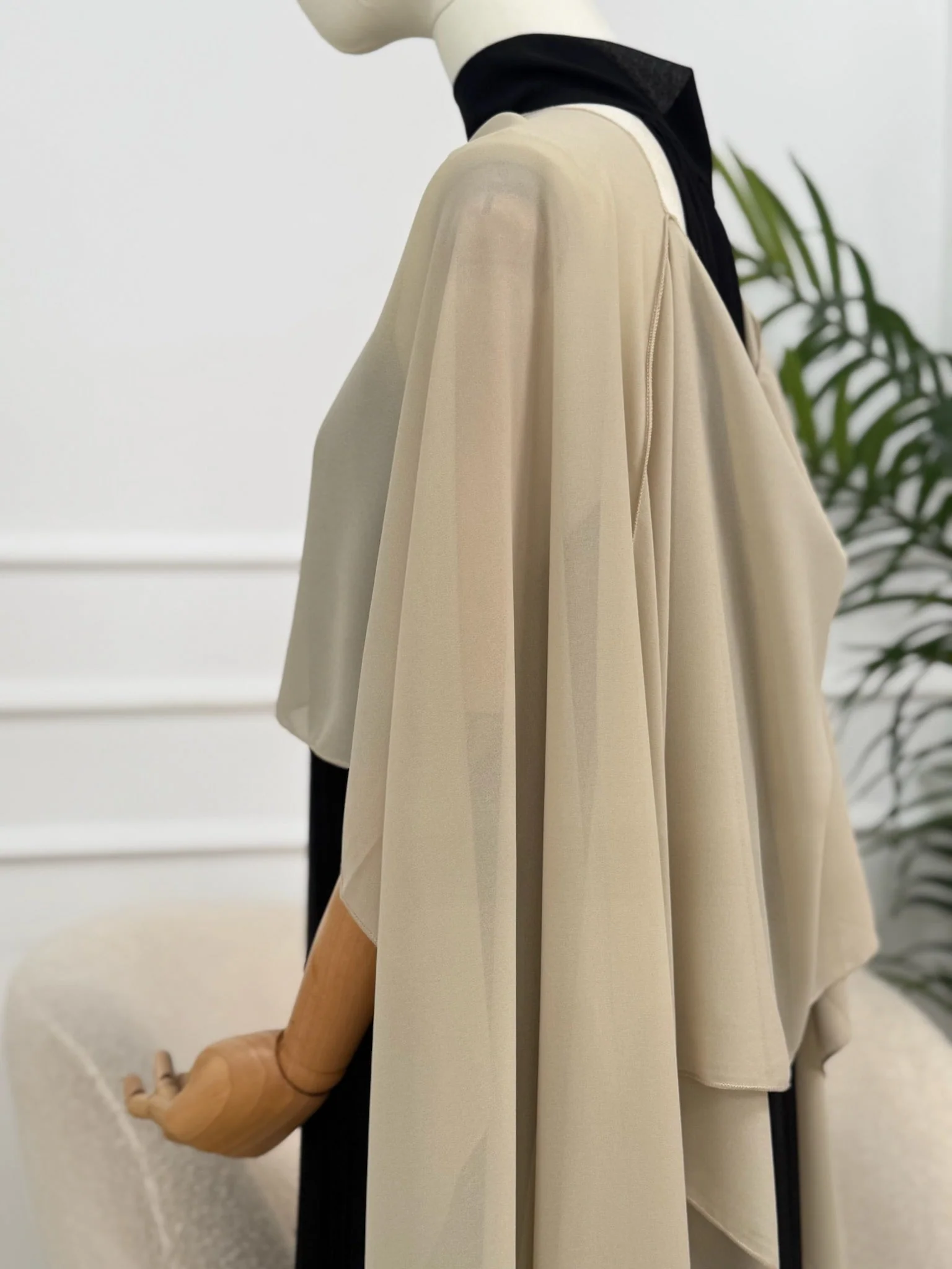 Chal de gasa Beige | Chap - Image 3