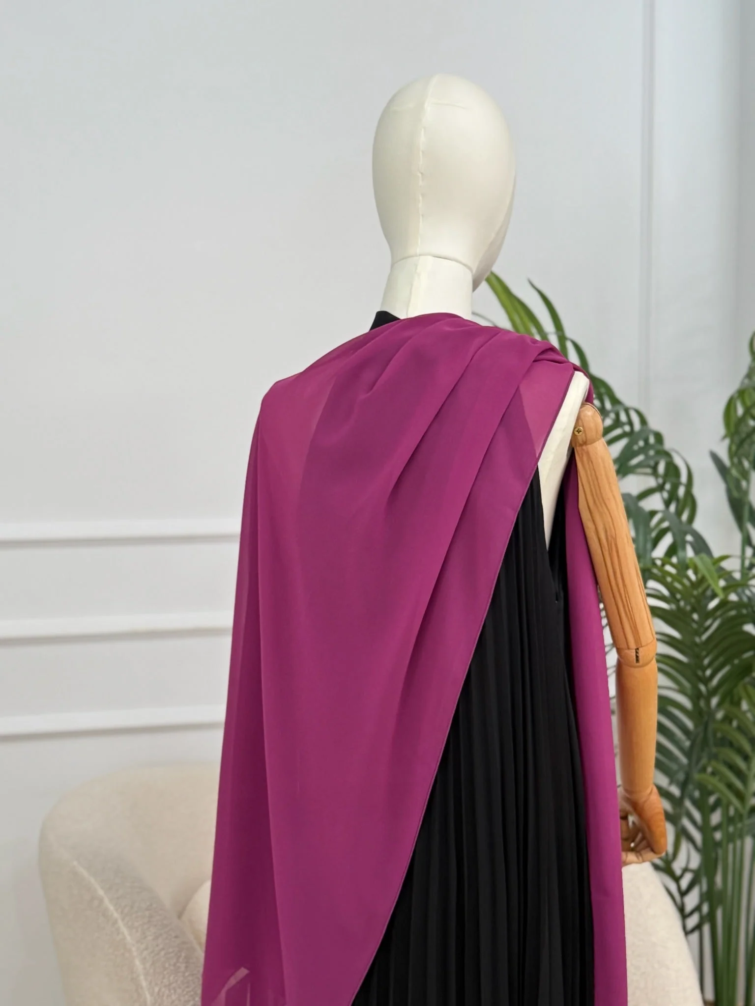 Chal de gasa buganvilla | Chap - Image 3