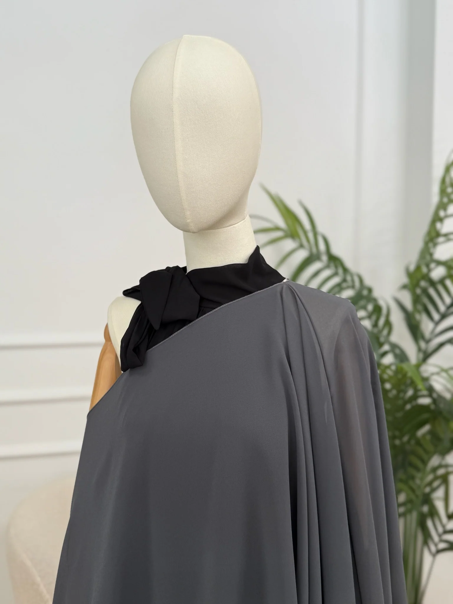 Chal de gasa Gris | Chap - Image 4