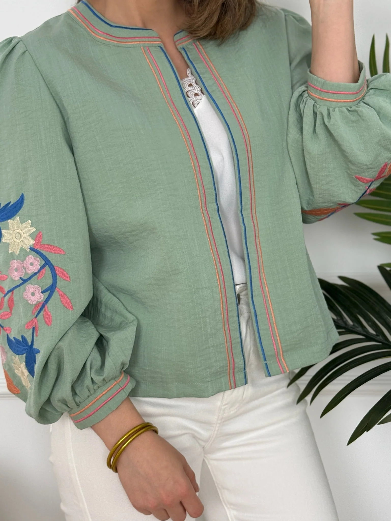 Chaqueta verde|  Viktora - Image 7