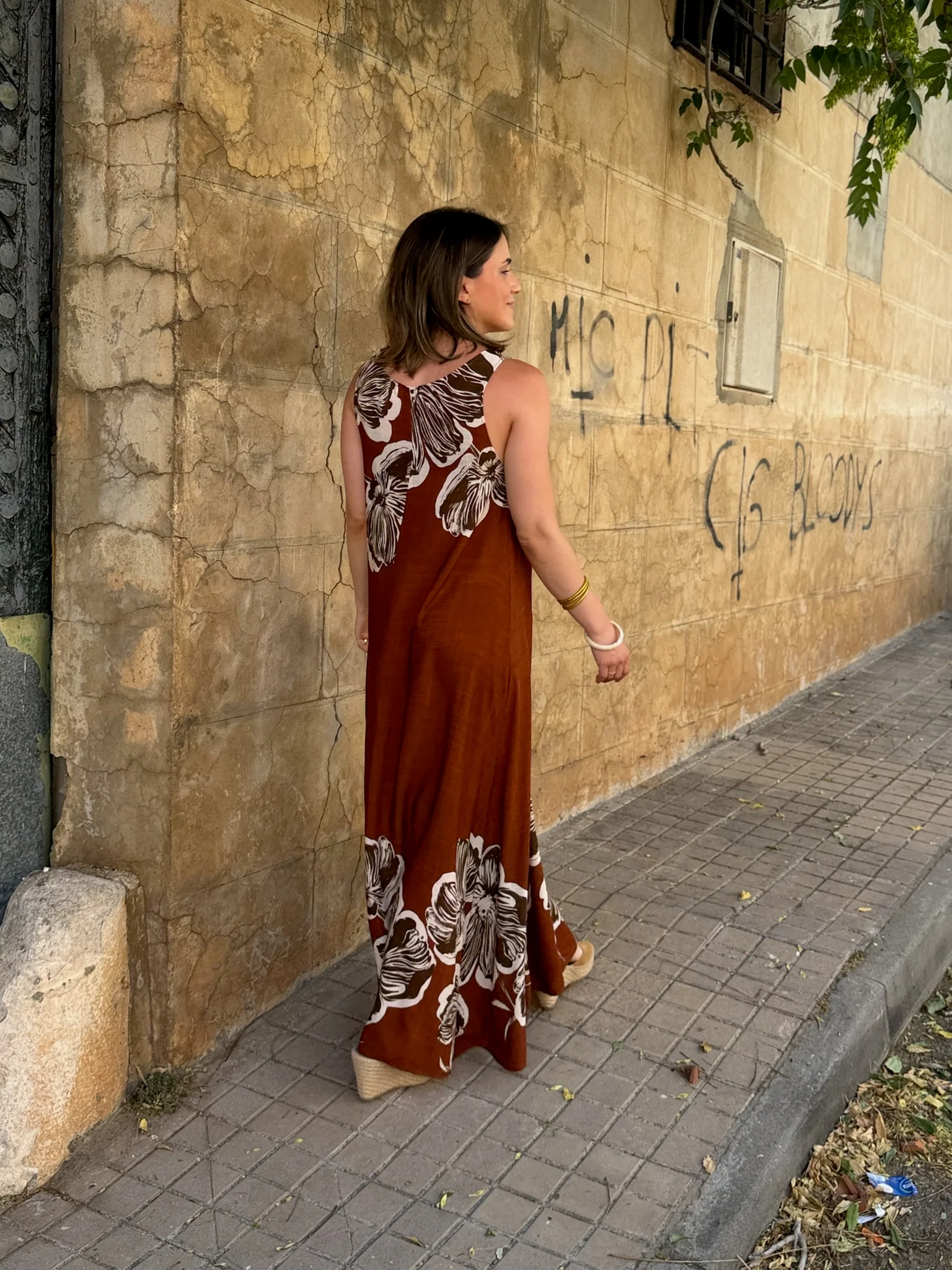 Vestido Estampado| Marea Teja - Image 6