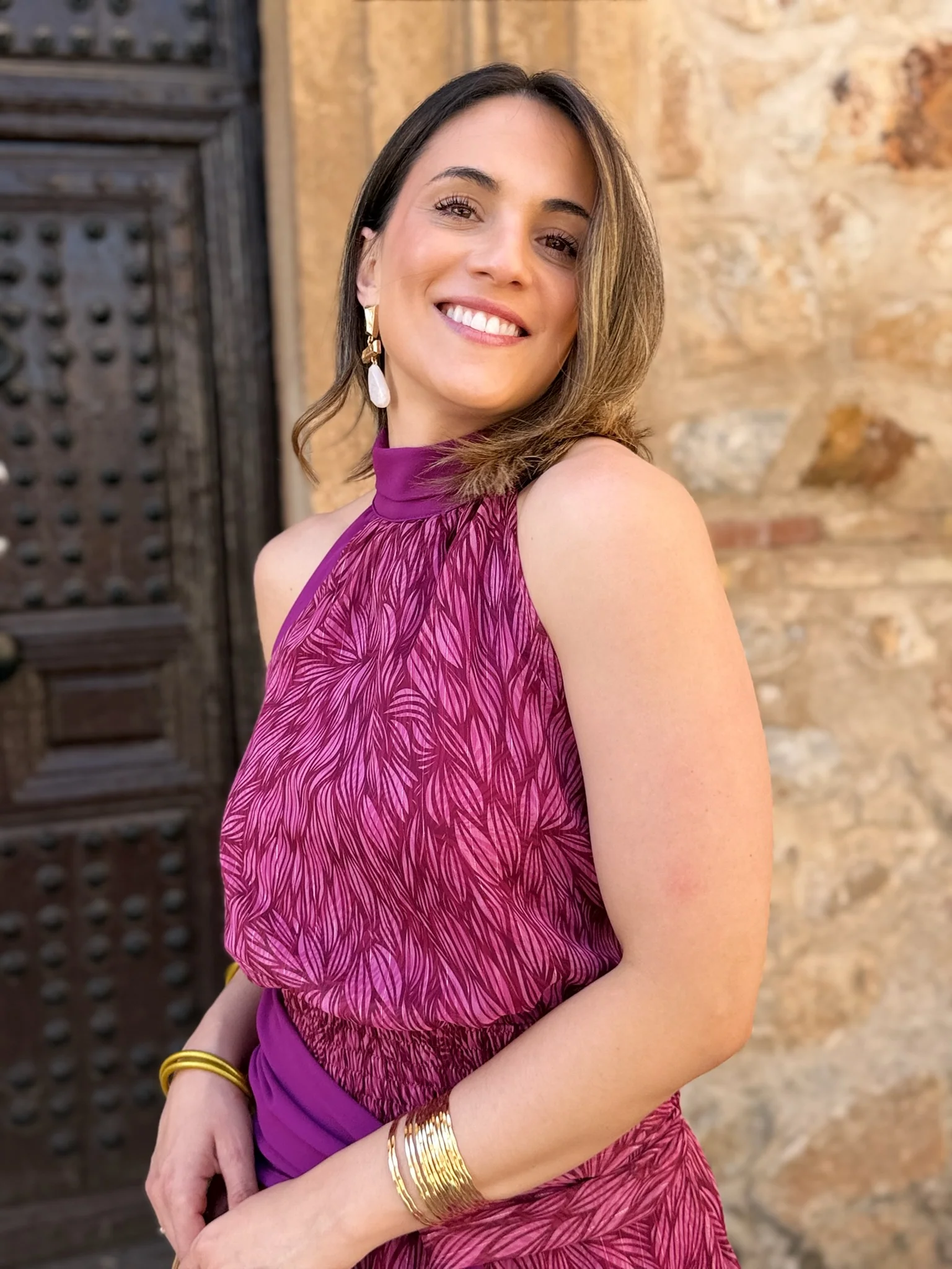 Vestido gasa buganvilla | Bianca - Image 8