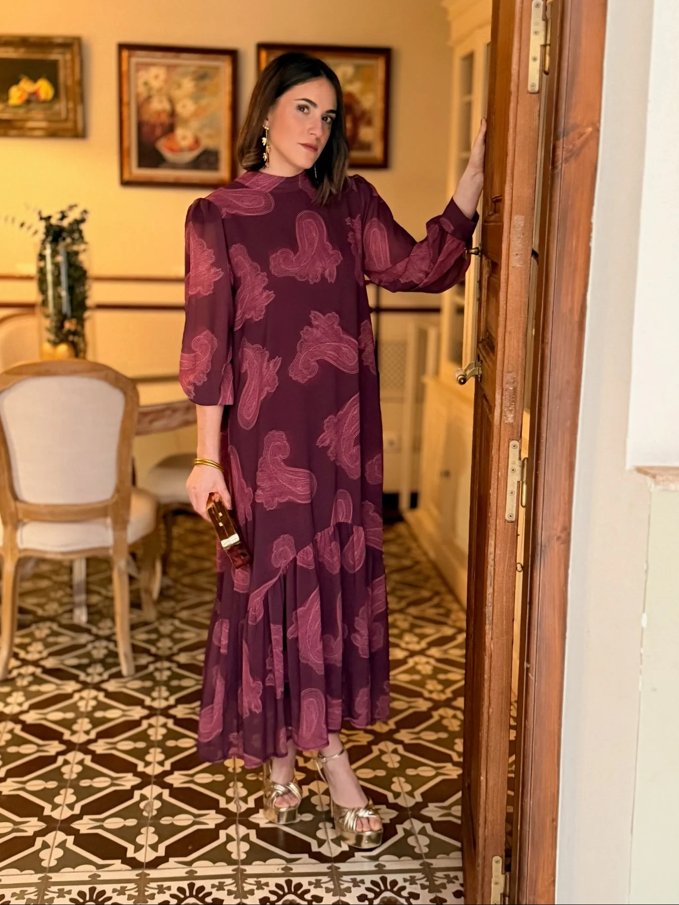 Vestido gasa buganvilla | Julia - Image 3