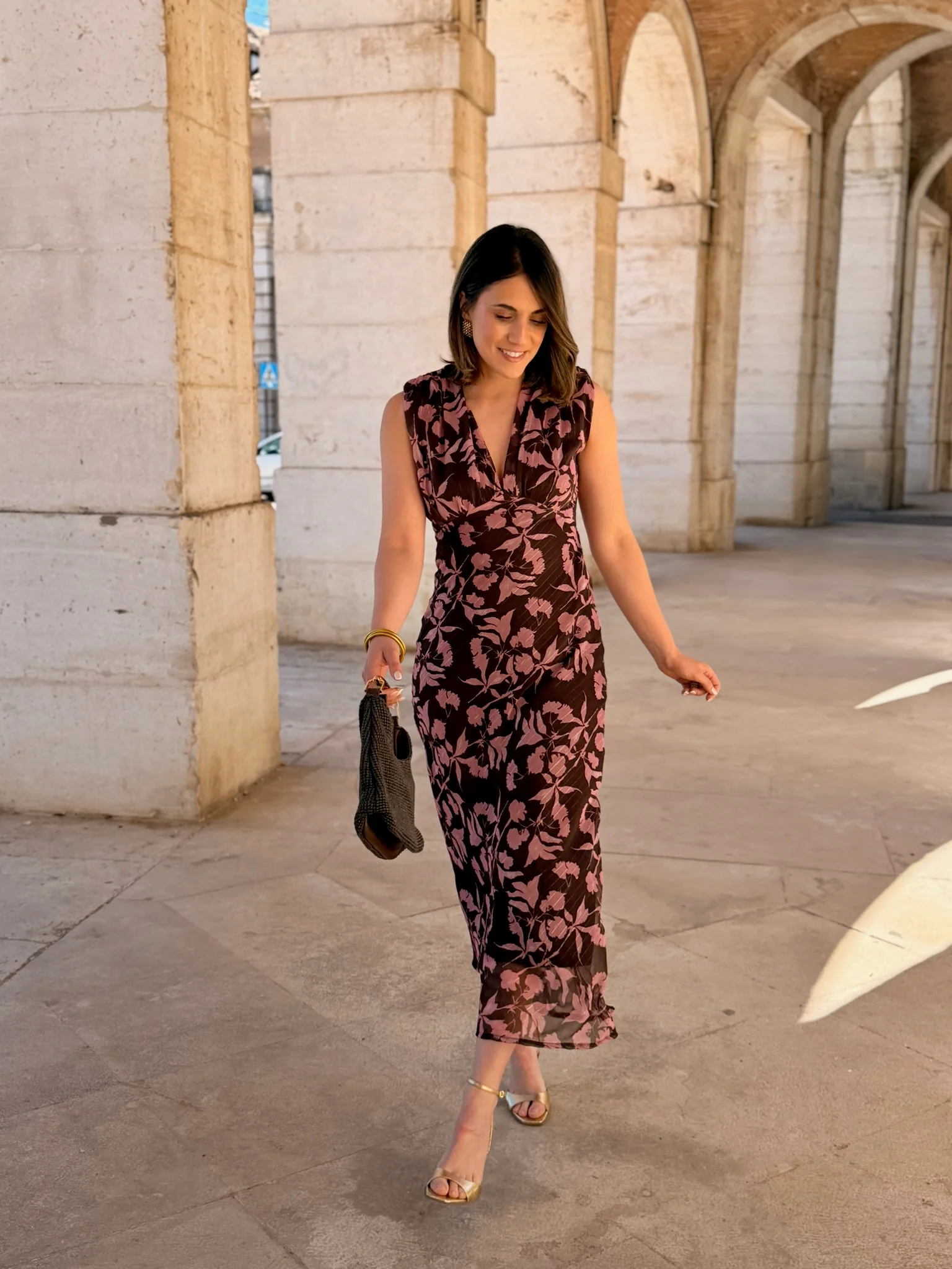 Vestido Midi Estampado | Gadea - Image 2