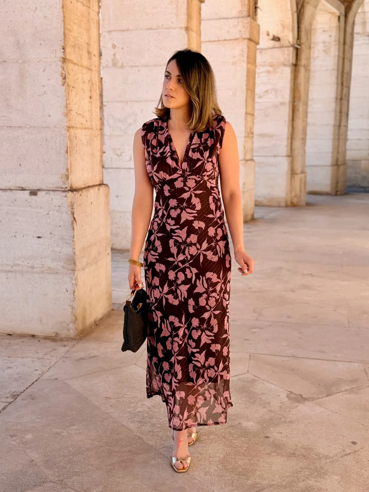 Vestido Midi Estampado | Gadea - Image 5