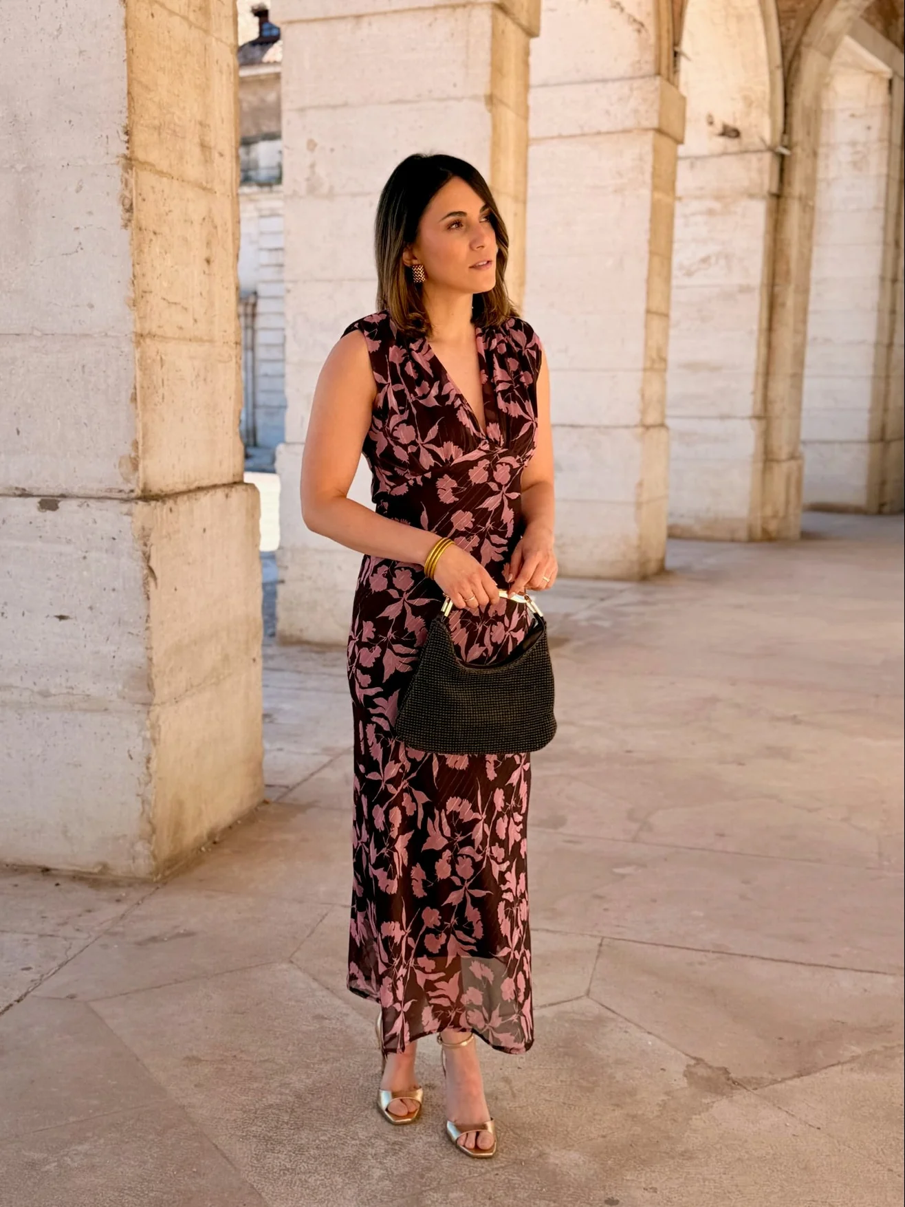 Vestido Midi Estampado | Gadea - Image 6