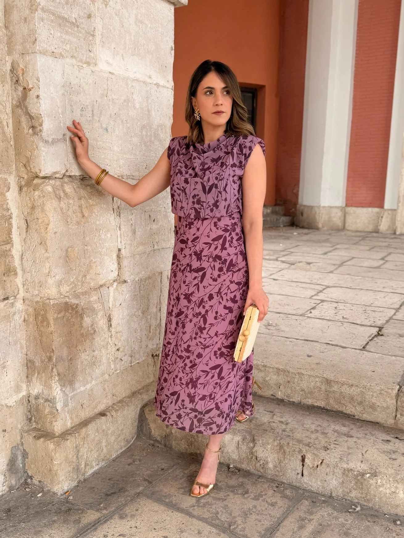 Vestido midi malva | Daria - Image 10