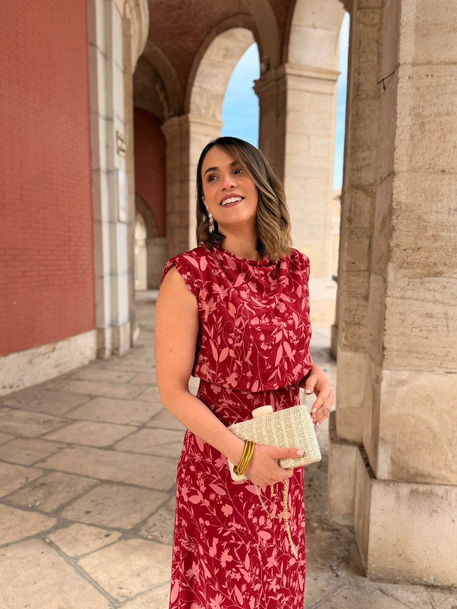 Vestido midi rojo  | Daria - Image 7