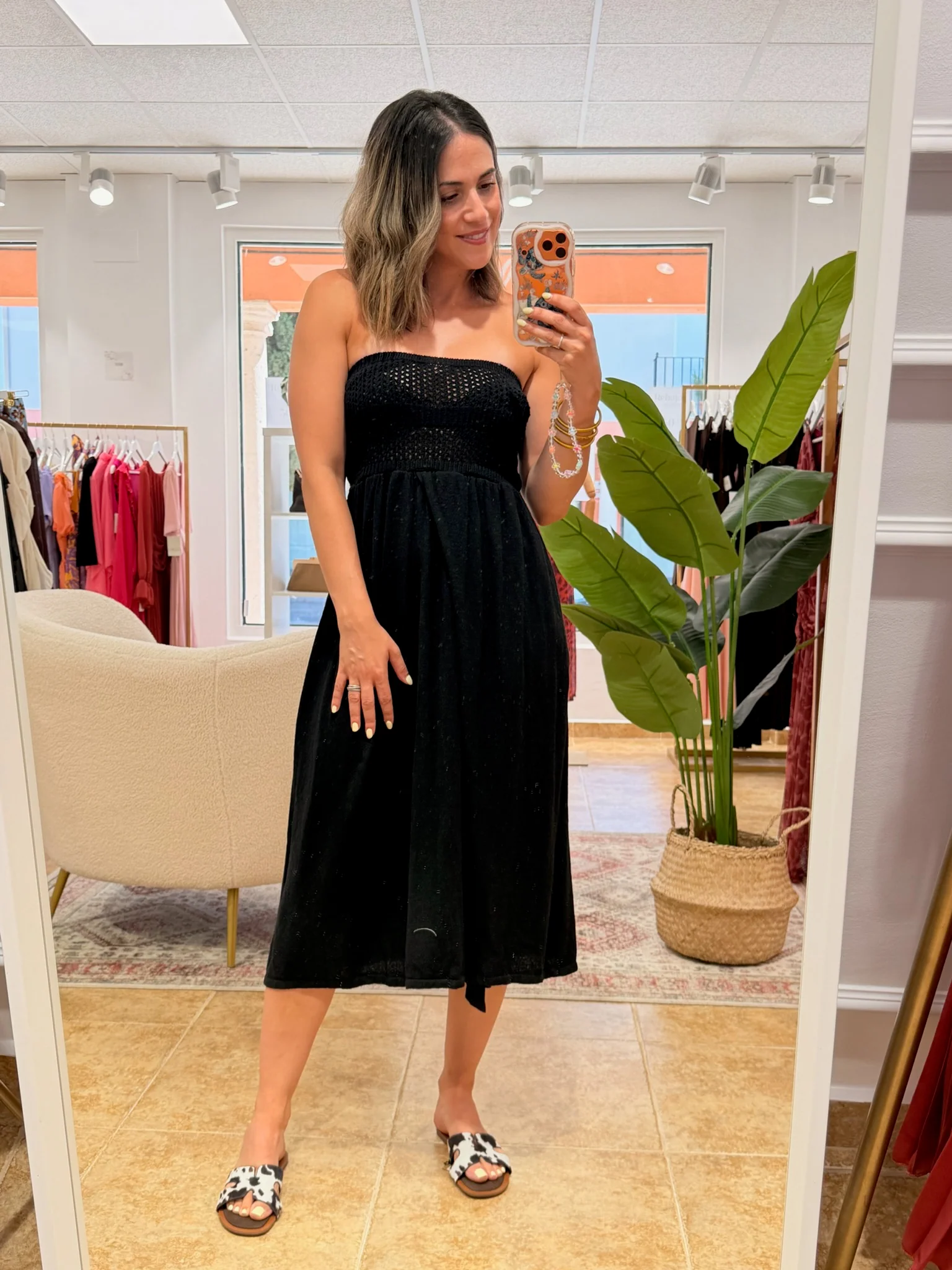 Vestido punto negro | Core - Image 4